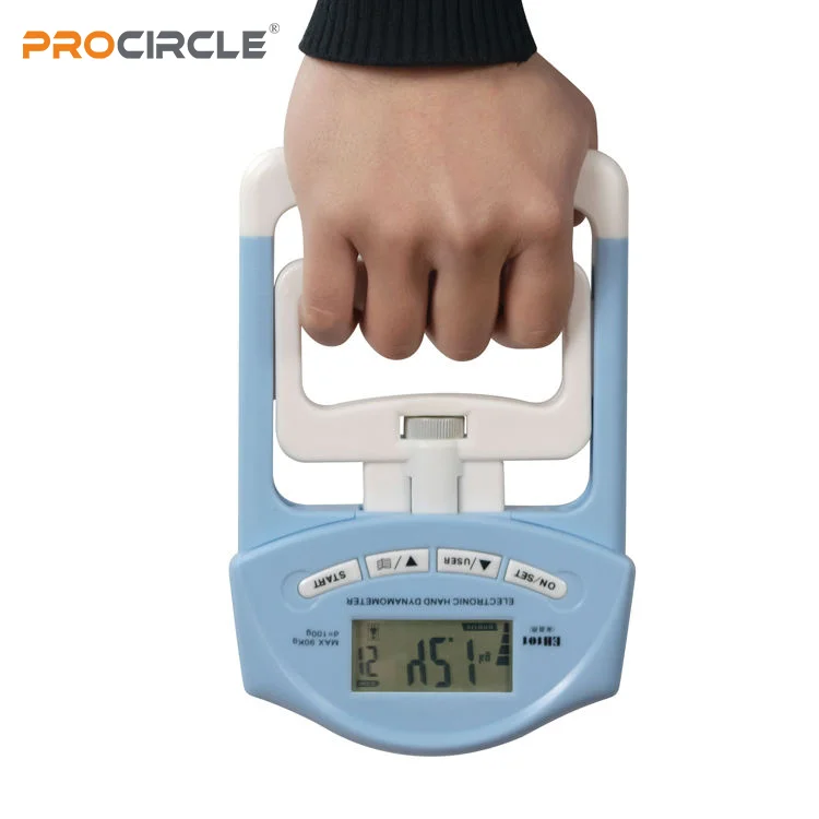 ProCircle Digital Hand Dynamometer Grip Strength Meter Usb Lcd Screen Hand Grip Dynamometer