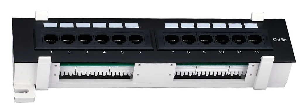 Патч-панель 24 порта cat5e cat6