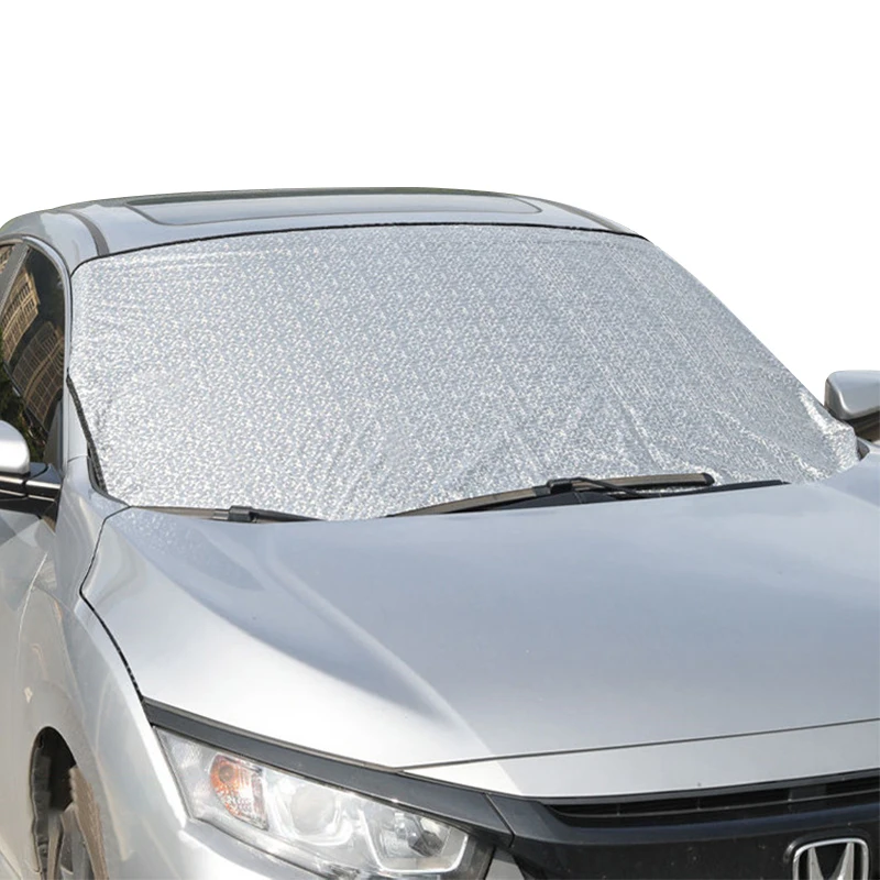 Snow Windshield Cover Car snow shield sunshield snow proof half cover car front windshield glass cover