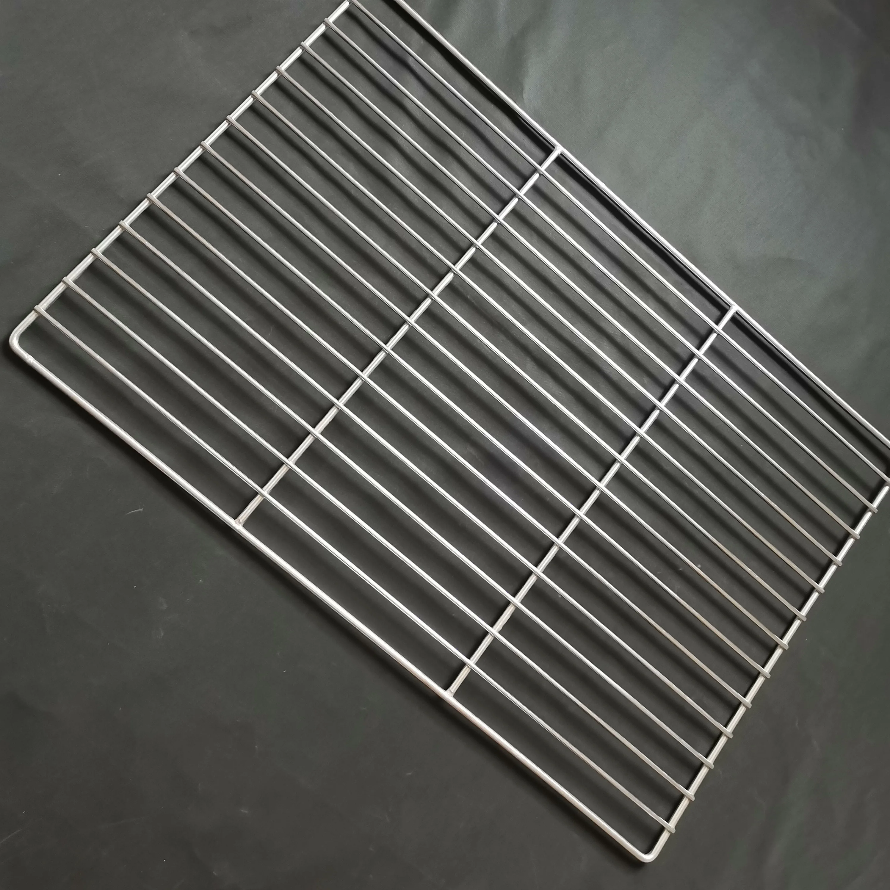 Round BBQ Grill Mesh Steel Mesh Round Barbecue Net Multi-purpose Barbecue Racks Tray  Cooling Rack