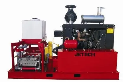 1000bar Thorough High Pressure Cleaner Hydro-blasting Equipment 250TJ3- 100LPM