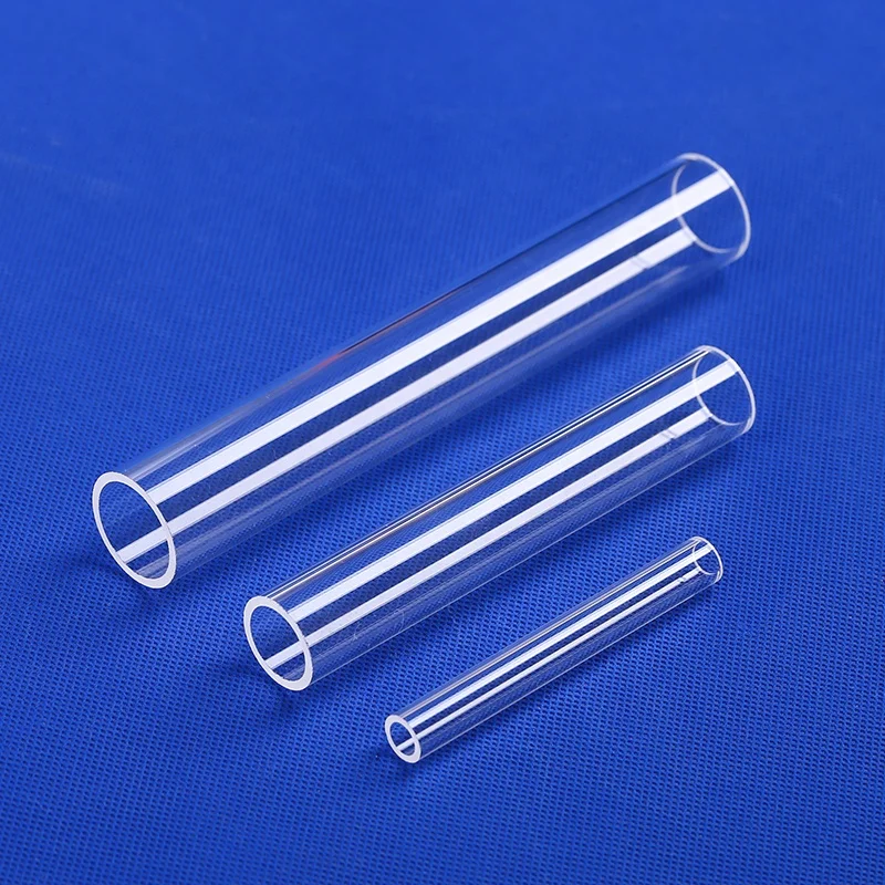Настраиваемая кварцевая стеклянная трубка, Плавленая прозрачная кварцевая трубка, Кварцевая стеклянная трубка, цена