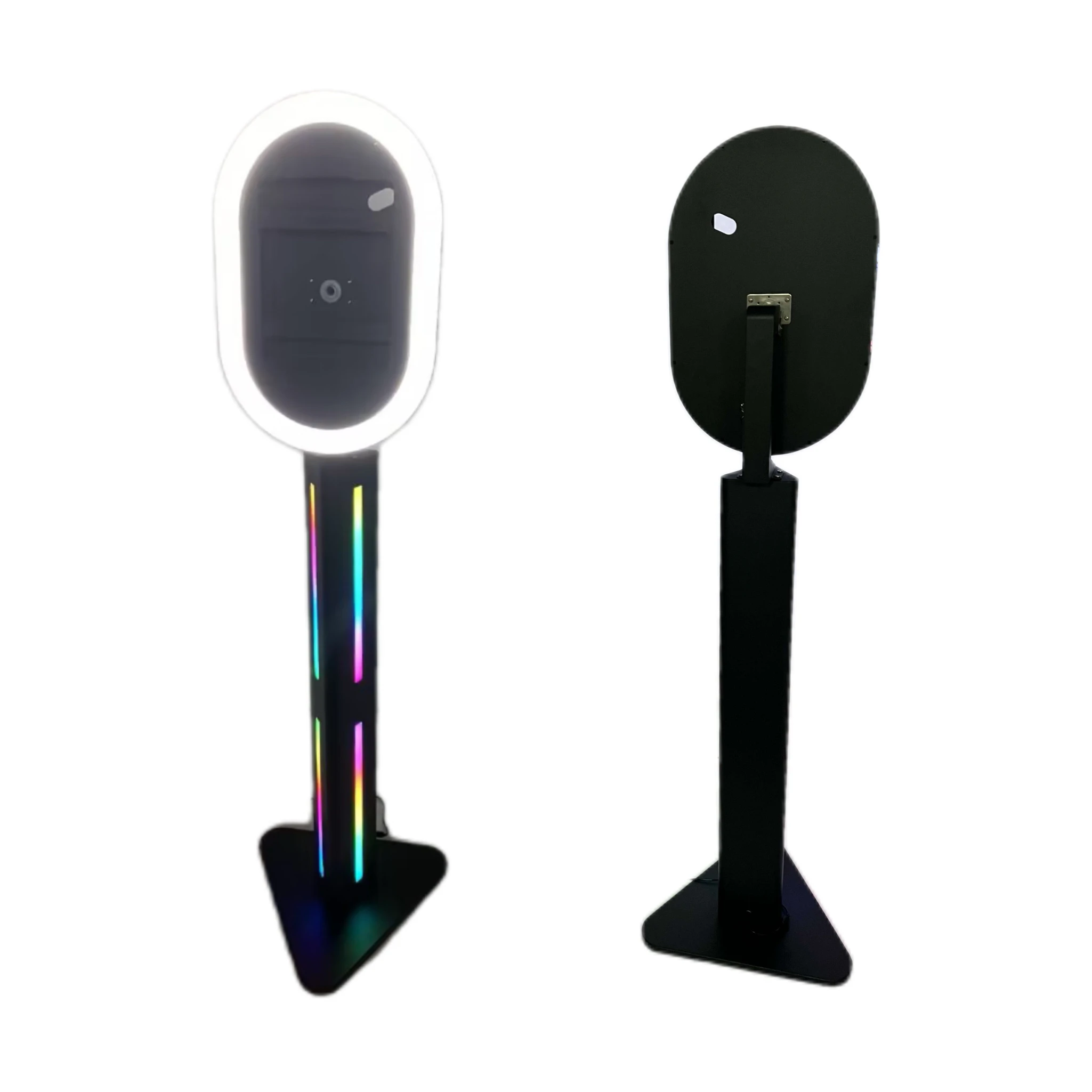 Wedding or Party Photo Booth Shell IPad PhotoBooth for Ipad 9.7~12.9' Interactive Selfie Video Photo Booth With Ring Light