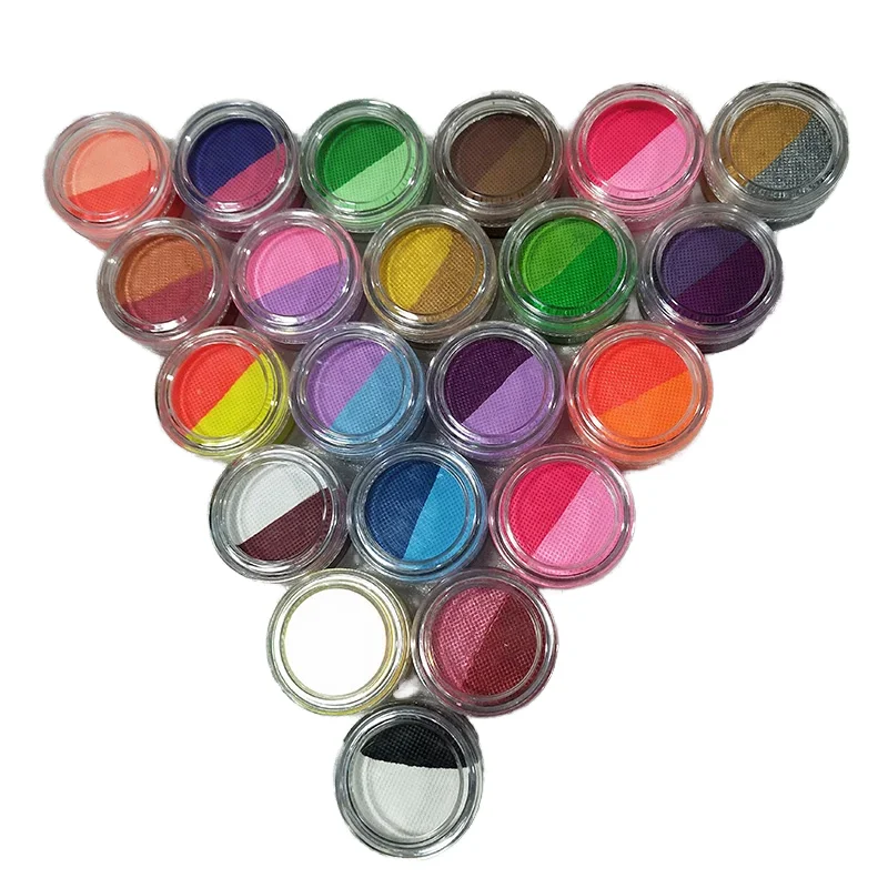 Professional UV Neon Water-Based Rainbow Face and Body Paint for Festivals and Parties