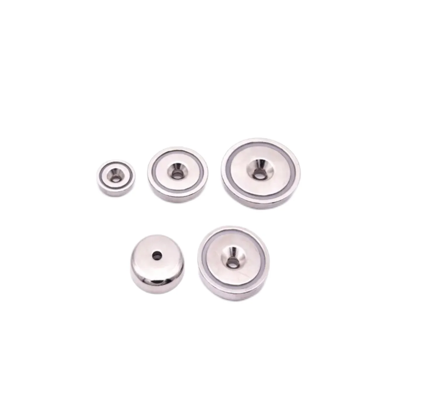 Wholesale Super Strong  20 mm 25 mm 32 mm 36 mm 42 mm 48 mm  Pot cup neodymium magnet countersunk