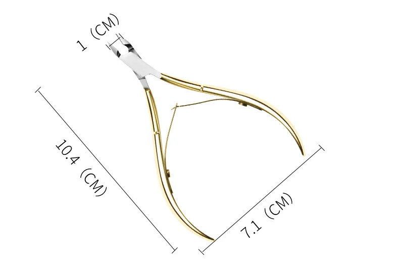 Очень острый триммер для кутикулы, ножницы, машинка для стрижки ногтей из нержавеющей стали, резак для удаления кутикулы, инструмент для педикюра и маникюра, резак для ногтей