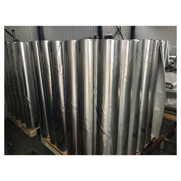 Factory Directly Supply Heat Insulation Reflective Aluminum Foil Ceramic Fiberglass Cloth