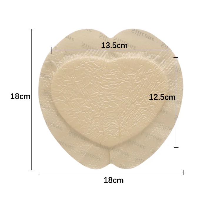 UNIMASTER Sacral Silicone Foam Dressing with Border for Sacrum Ulcer Pressure Ulcer High Absorbency Bedsore Wound Bandage