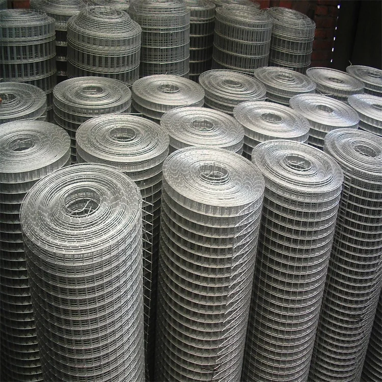 Factory Hot Sale Wholesale Hot Dipped Galvanized Welded Wire Mesh Factory Supply Galvanized Steel Wire Mesh