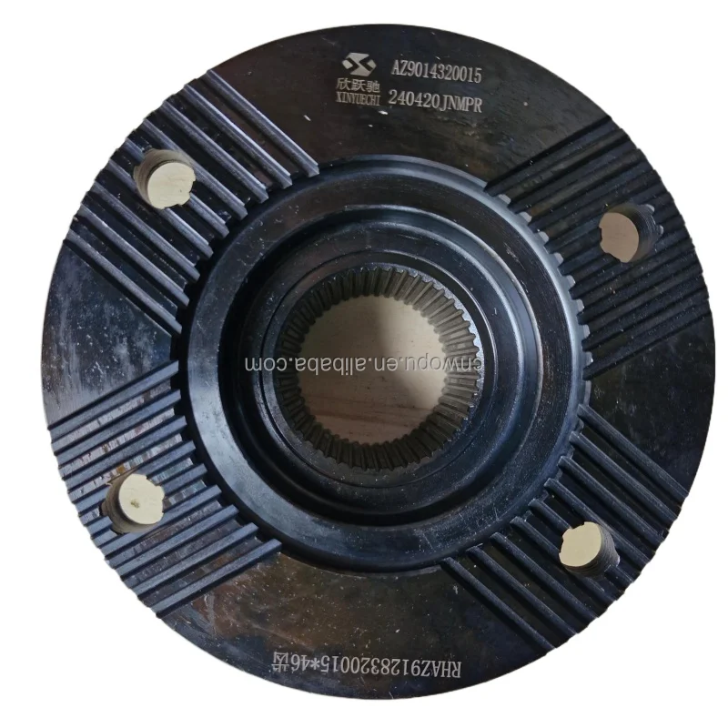 Howo truck parts differential case  flange 4*180*46 H=90 AZ9014320015 for Shacman M3000 F3000 truck Axle Angle tooth flange