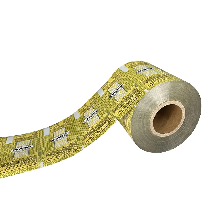 Food Packaging Film Plastic Printed PET CPP Plastic Packaging Thermal Lamination Bopp Film For Gummy Candy Sweet Lollipop Chips