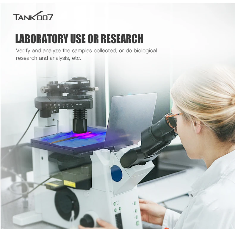 Tank007 CI05 uniform UV Flashlight USB rechargeable forensic Led linternas Torch light 365nm uv forensic inspection flashlight