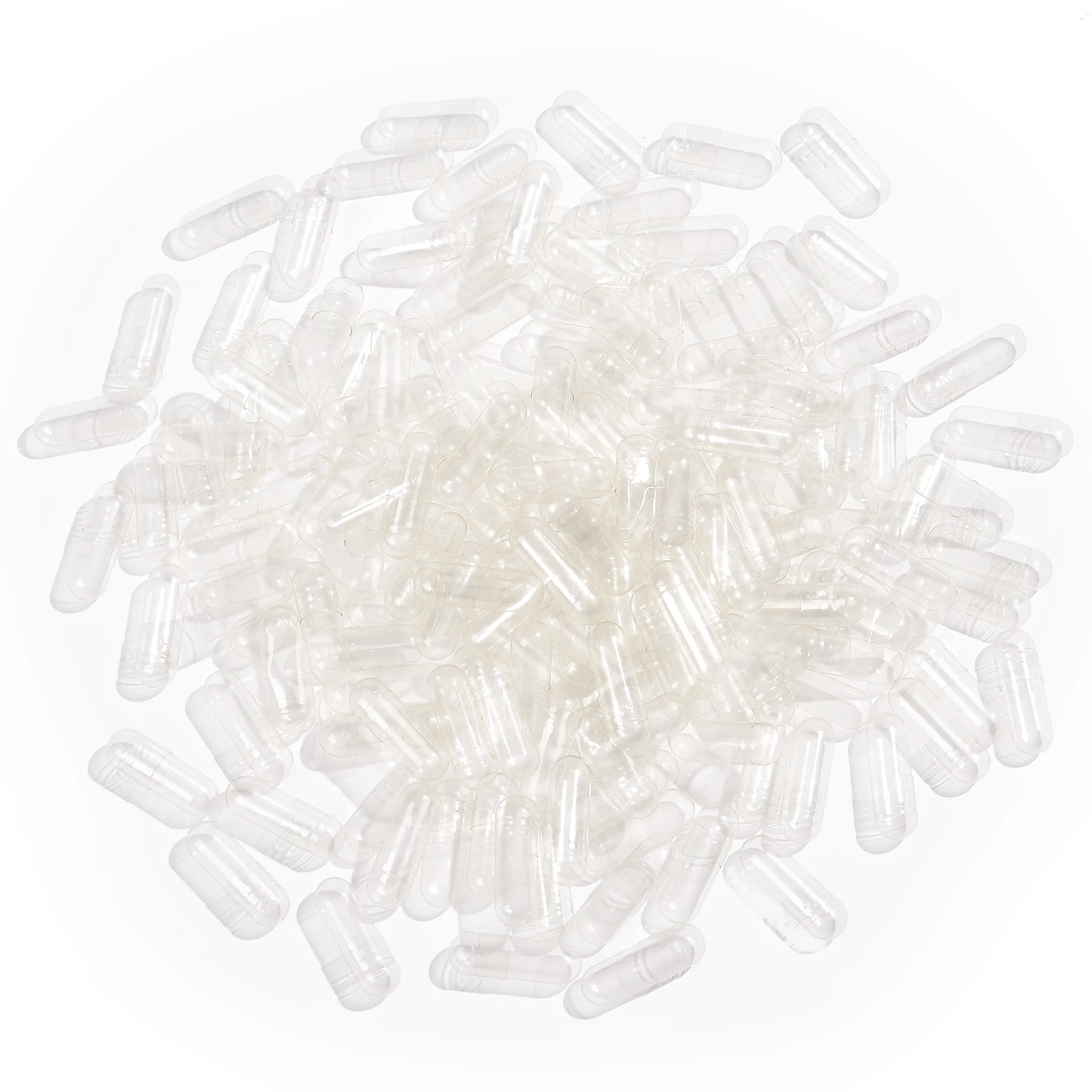 Bulk Wholesale Stock Halal Empty Bovine Gelatin Capsules size 000 00 0 1 2 3 4