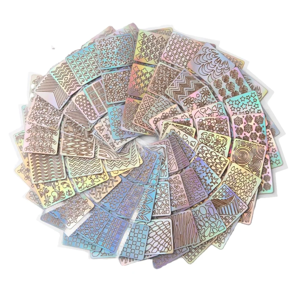 
Nail Art Accessories Nail Diy Laser Sticker Wholesale Twenty -four Kinds Of Latest Designs Of 3d And Deals Art 100 Sets 5 Days 