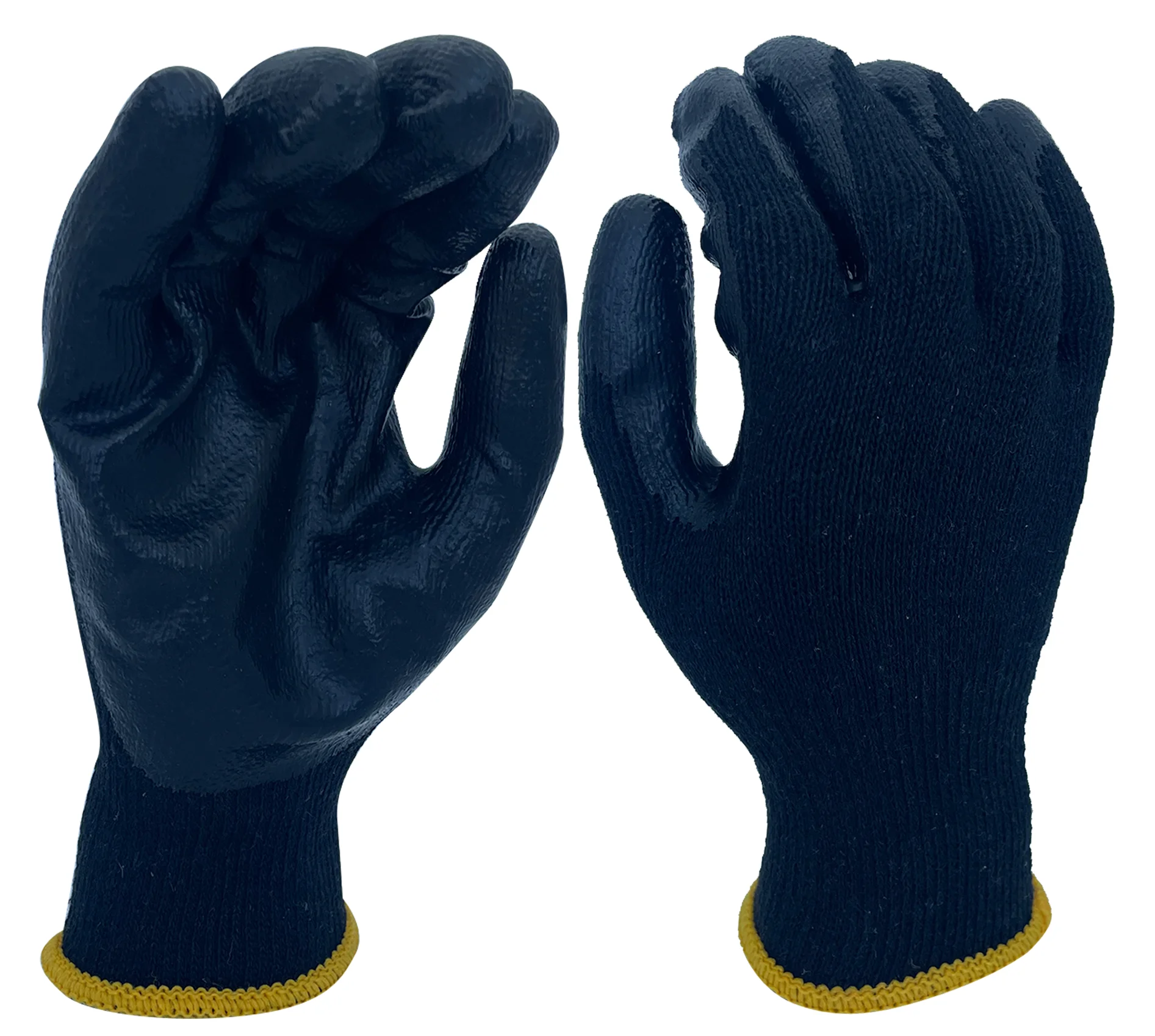 Cotton Latex Coated Glove Industrial Hand Protective Work Safety Gloves for Construction Anti-slip