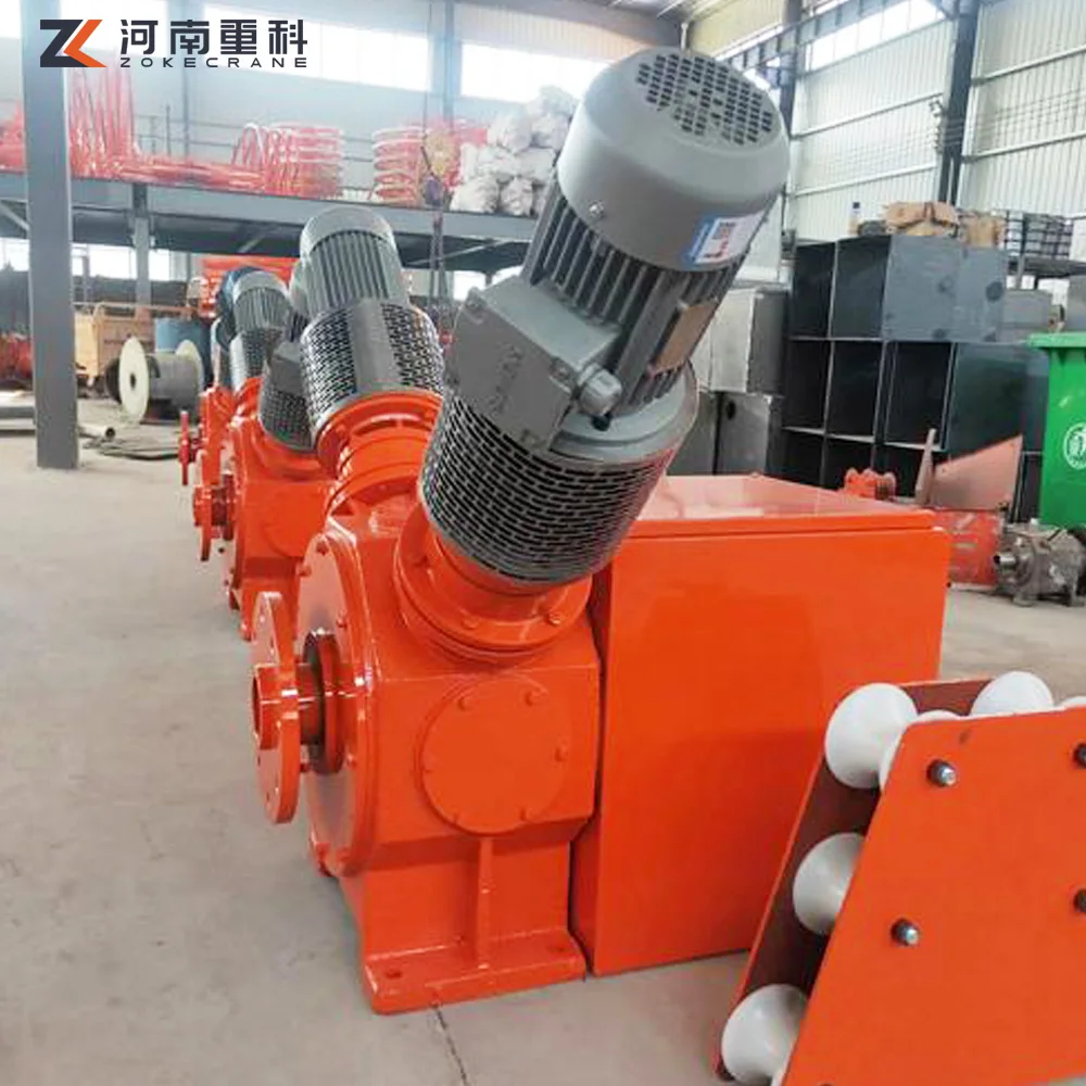 Motor-driving cable reel drum 100m for double girder gantry crane