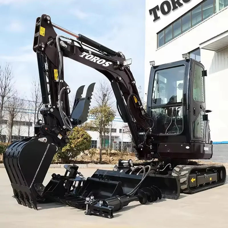 3.5 Ton Mini Excavator Supplier Crawler EPA Euro 5 kubota engine digger Free After Sale farm Machine Prices