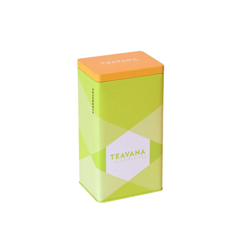 Custom Factory Printed Tinplate Packaging 500g Square Tin Coffee Metal Can Tea Tin Case Box 100ml