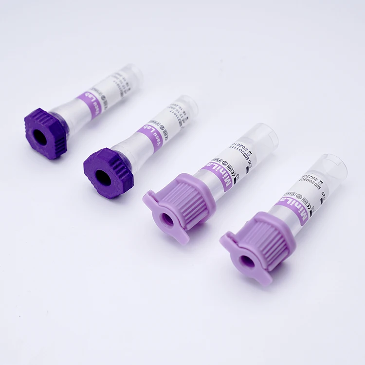 Micro Blood Collection Tube Plastic High Quality Disposable Medical Safety Micro Blood Collection Tube with Capillary EDTA