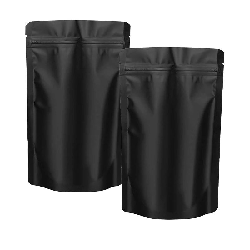 Colorful Printing Various materials Small Laminated Aluminum Foil Mylar Bags Pouch Three Side Heat Sealed Foil Matcha seafood Po