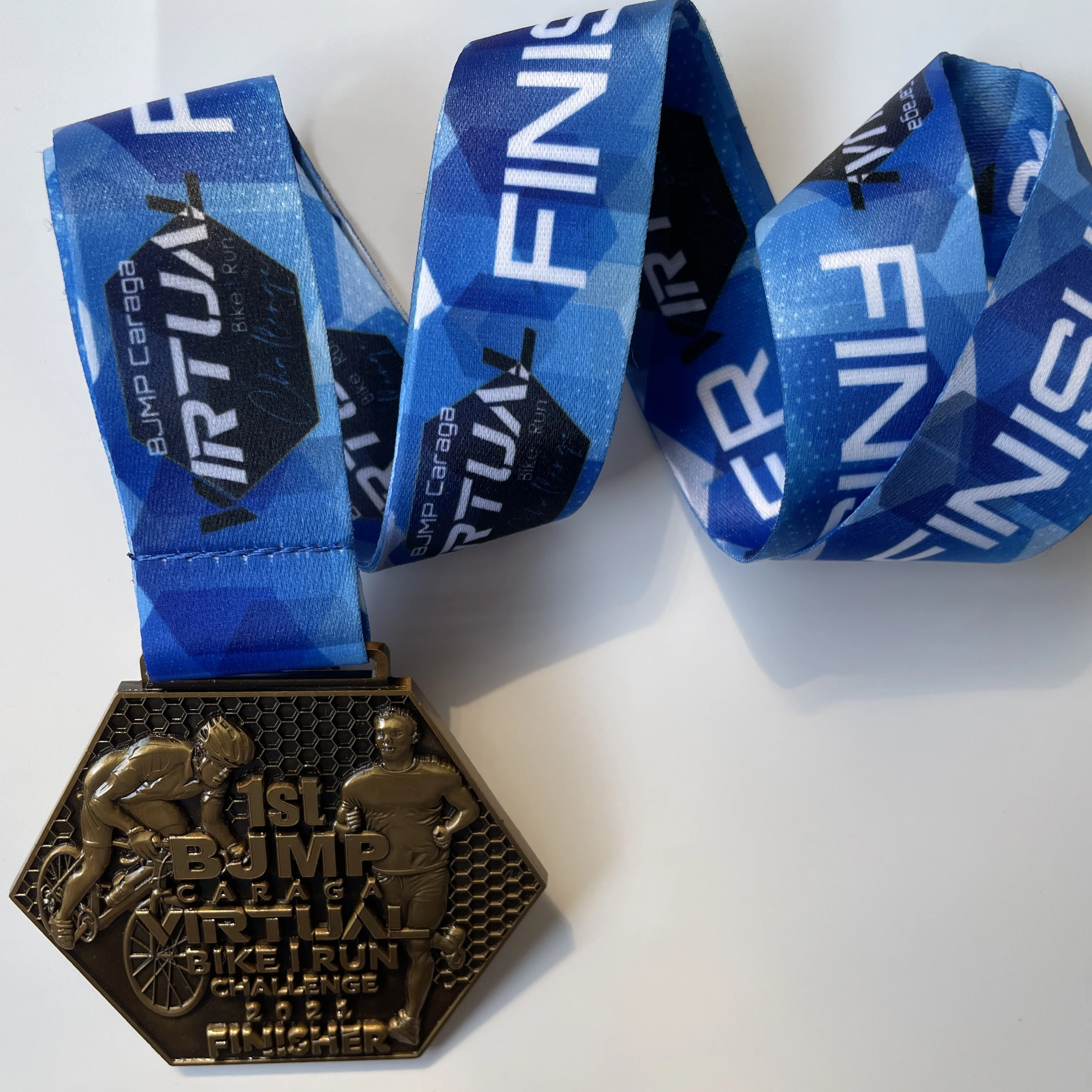 Wholesales Medal manufacturers bodybuilding race running badminton powerlifting metal sports 3d Award medal