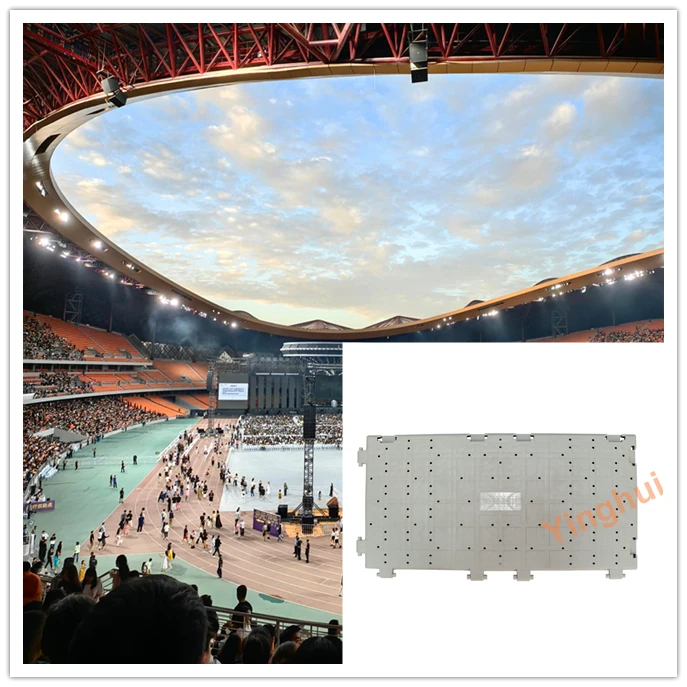 T-03 USA America Grass Protection Portable Floor Multi Purpose Tent Party Flooring Concert Event Flooring