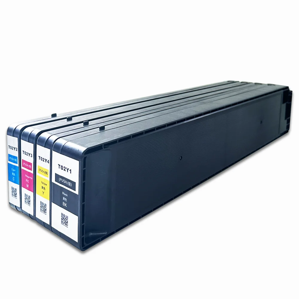 WEL-TRY T02s Compatible for Epson WF-C20600a WorkForce Enterprise Printer Ink Cartridge Empty T02s1-t02s4 Gaga T02 cartridge