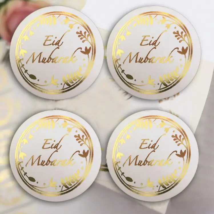 Наклейка Eid Ramadam Mubarak для EID Candy Подарочный пакет декоративная