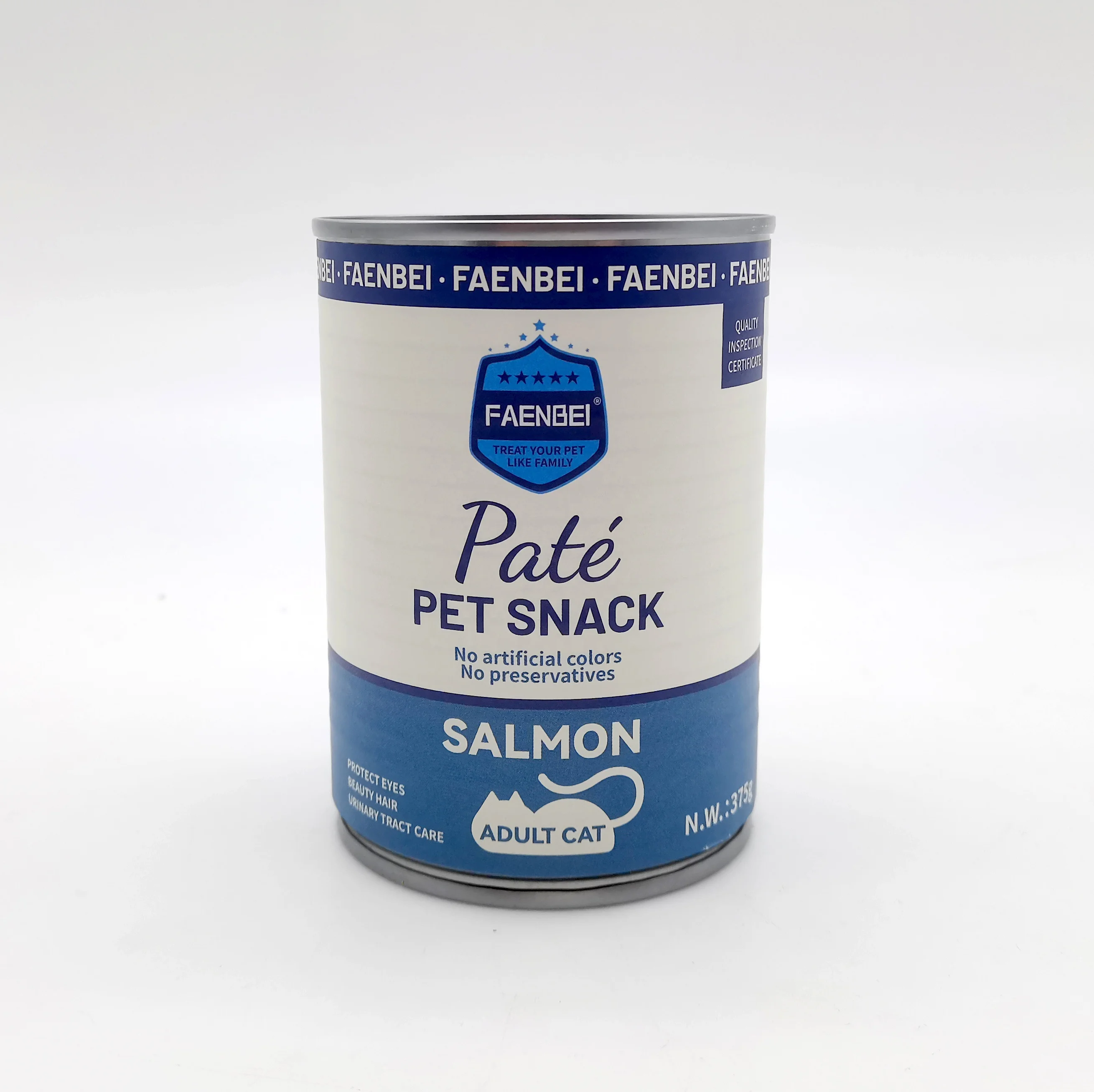 OEM factory Agent recruit FAENBEI pet food 375g Canned Wet Cat Food