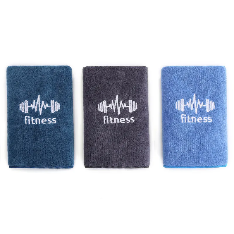 100 хлопок скамья для тренажерного зала фитнес-полотенце для взрослых поглощать sweatjacquard высокие спортивные прямоугольник полотенца пляжные путешествия тренажерный зал, прямоугольное полотенце для рук