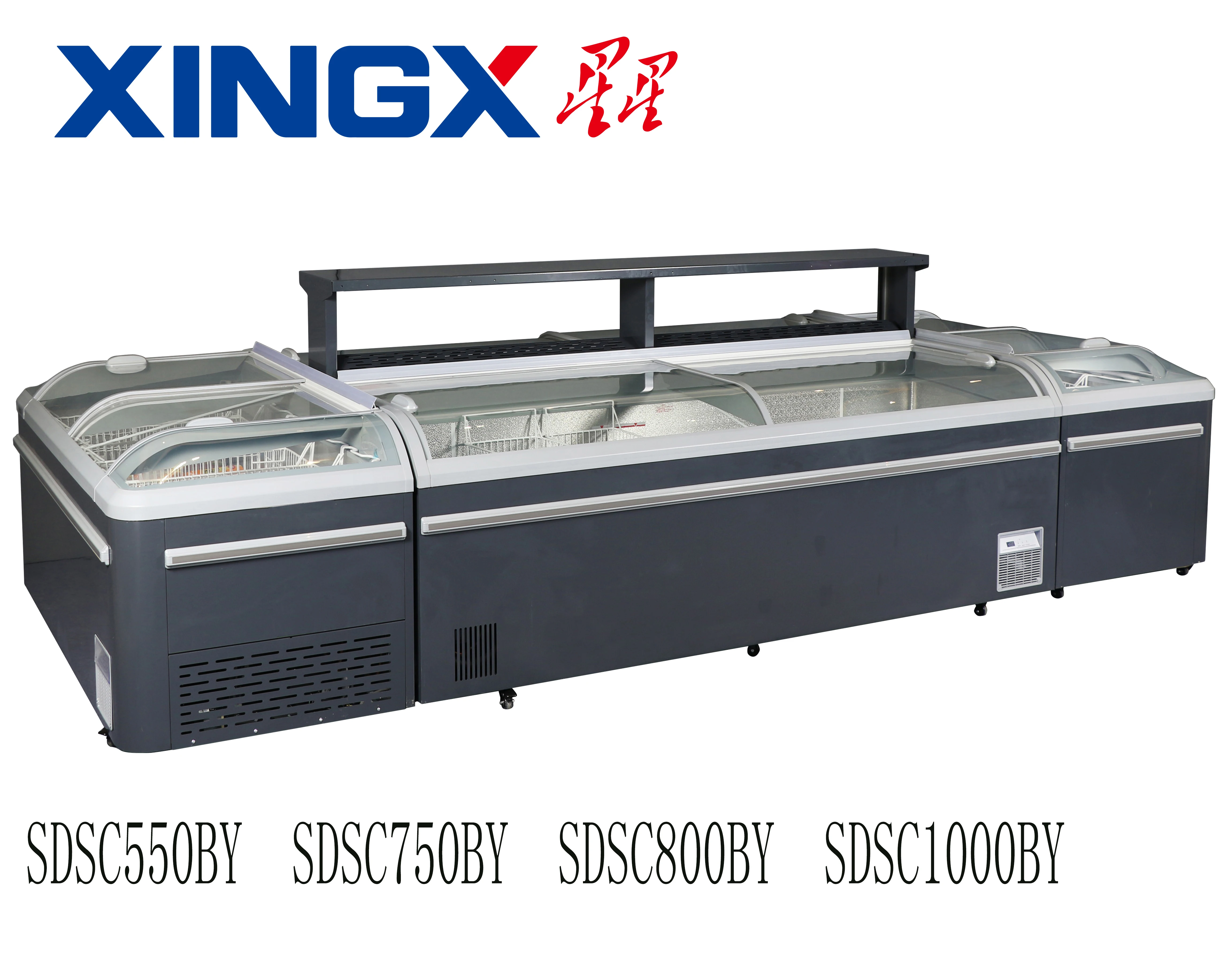 SDSC550BY 750BY 800BY 1000BY xingxing витрина морозильная камера для супермаркетов