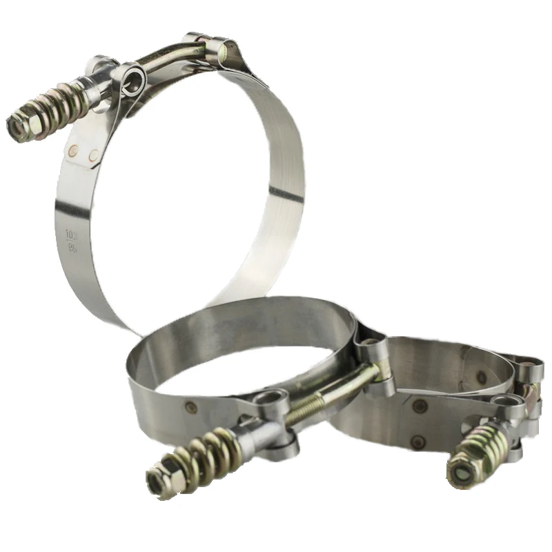 Spring load t bolt clamps Stainless Steel For Turbo Intake Silicone hose clamp