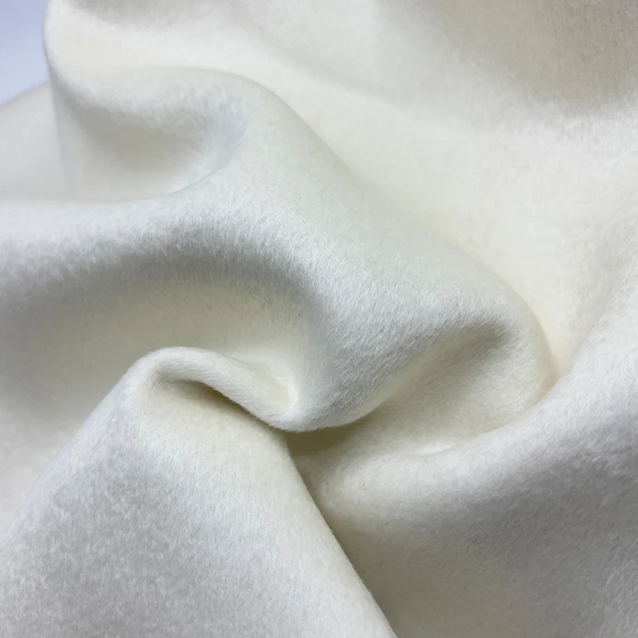 Silk and Cashmere Double-sided Fabric Cashmere Coat Fabric Autumn and Winter