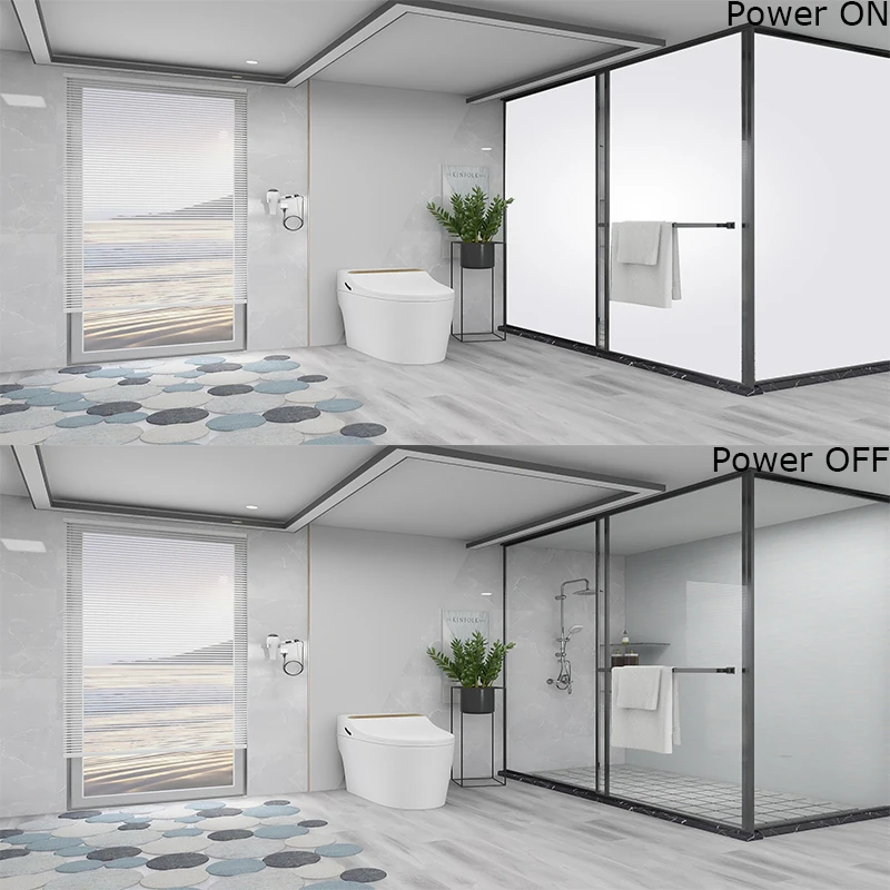 UL Certified Filmbase PNLC Glass Film Reverse PDLC Film