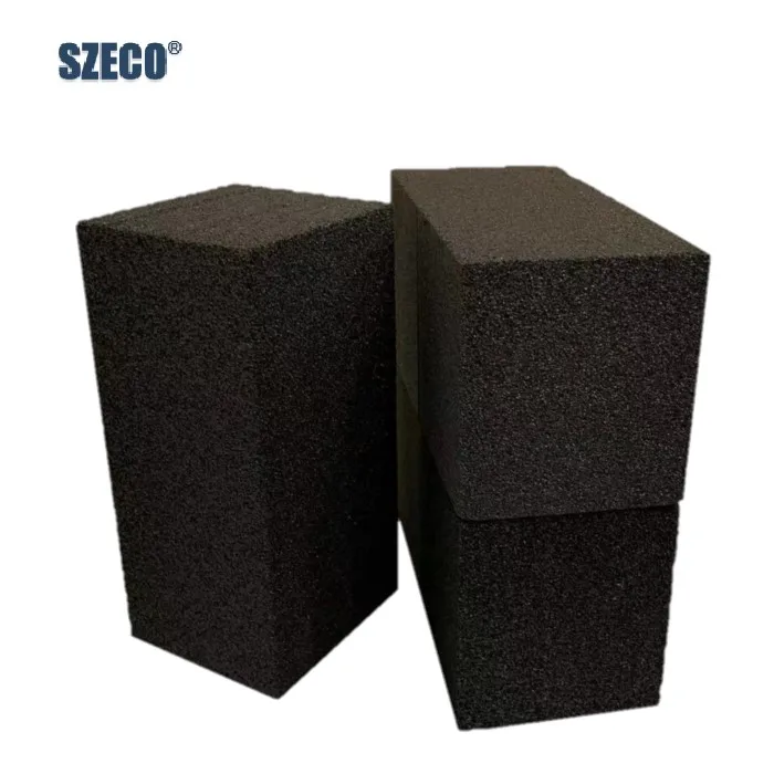 Wholesale Large Black Stone Griddle Cleaner Foam glass Grill Cleaning Brick