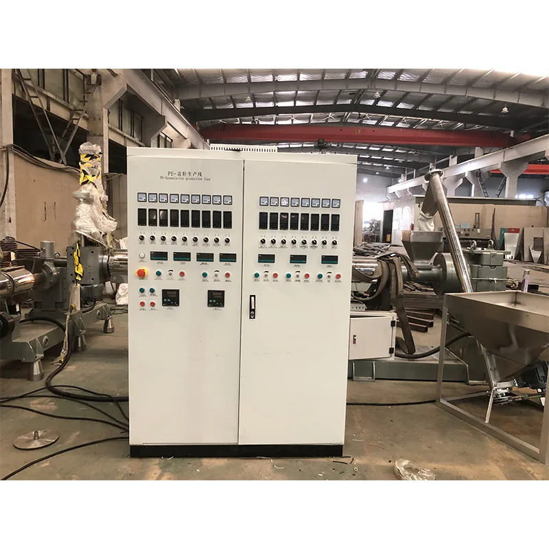 PP/PE/PS Plastic Recycling Granulation Machine/Double Stage Pelletizing Machine Line