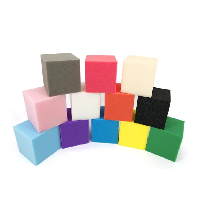 popular foam pit blocks sponge cube for indoor trampoline park