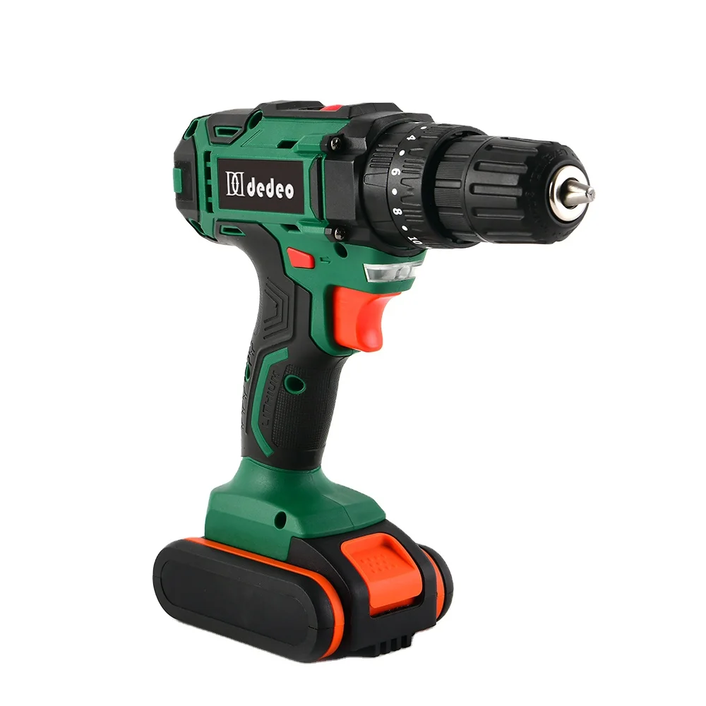 Power Drill Power Cordless Impact Drill Wireless Impact Drill Lithium-ion Battery DIY 12V 20v High Quality 2000m 6 in 1 20N.M