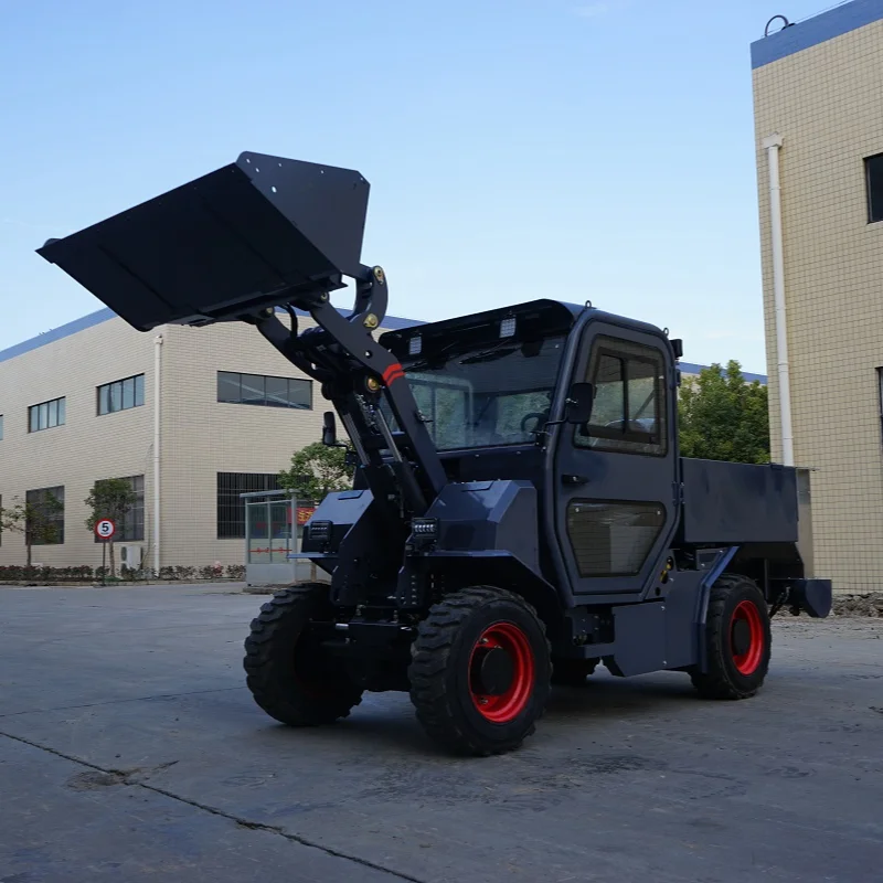 EURO V Bucket Europe Loaders 3.5 ton Snow Blower Front End Wheel Loader