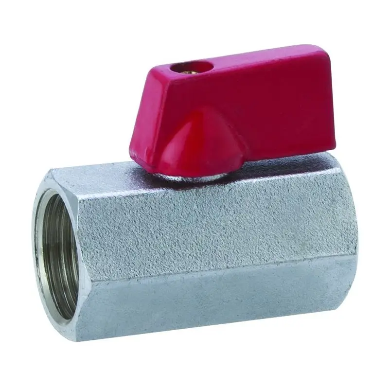 LD- High quality Female x Female Thread Brass Mini Ball Valve with Aluminium Handle