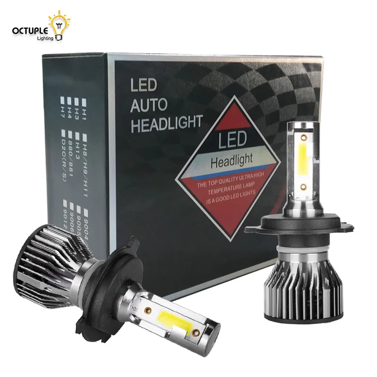 Auto Lighting System 8000LM 9006 Fanless Led Head Lamp, Led H4 H11 9005 Faros Led K2 Car H7 H4 Led