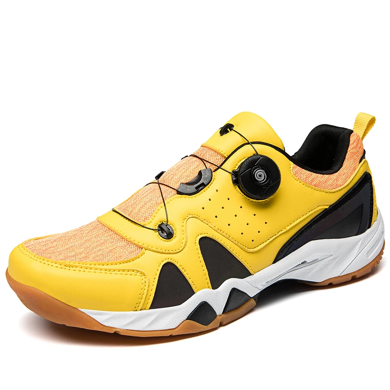 
 Горячая Распродажа пропускающие воздух вращающаяся кнопка обувь на шнурках; Модная Уличная обувь; Спортивная обувь для бадминтона для мужчин и женщин; Обувь для влюбленных пар;  