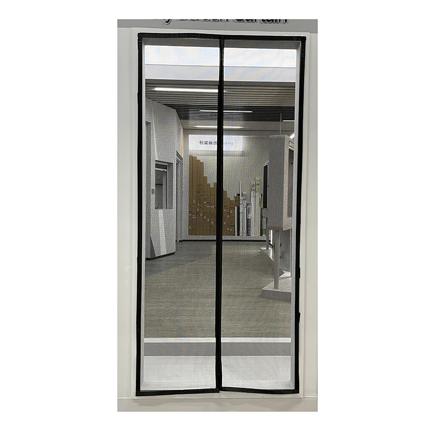 Chinese Factory Mosquito Net Strip Magnetic Door & Window Screens Door Curtain Magnetic Mosquito Net Screen