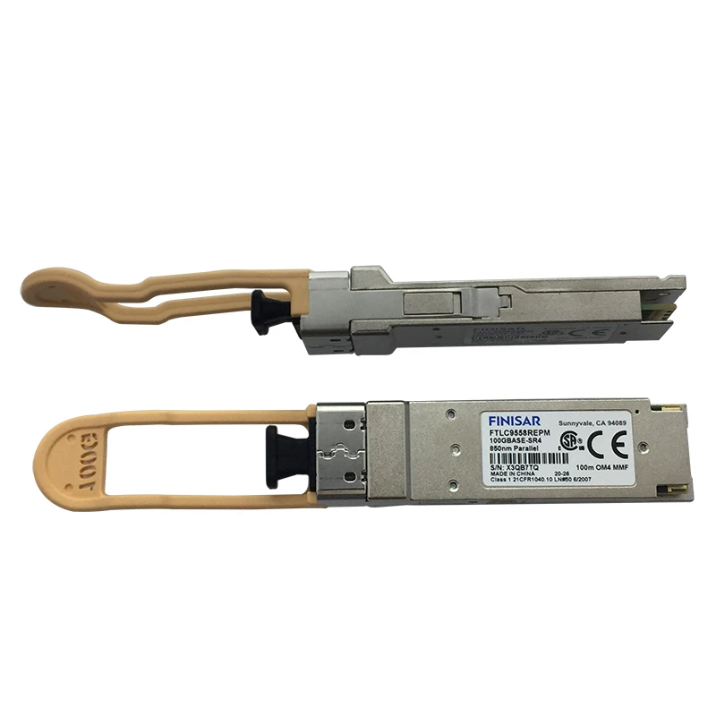 Finisar FTLC9558REPM 100GBASE-SR4 100G QSFP28 музыкальная выходная мощность, преобразователь частот, многорежимный трансивер 850NM 100M MMF MTP/MPO-12 DDM DOM