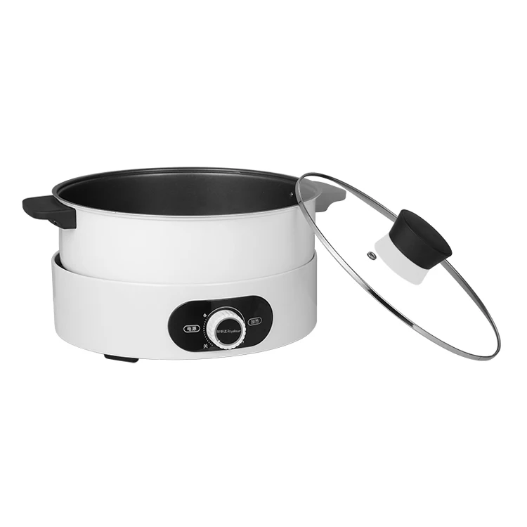 All In One Kitchen Household Steaming Boiling Frying Fried Chafing Dish Cooking Electric Hot Pot Pan