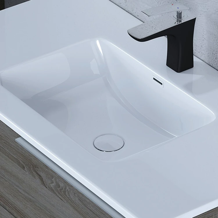 Wall Mounted Furniture Suit European Modern Vanity Bathroom Cabinet