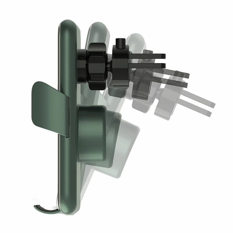 New Product Wholesale 15W  Wireless Stable Patented Product Car Wireless Charger Automatic Wireless Fast Charger Stand