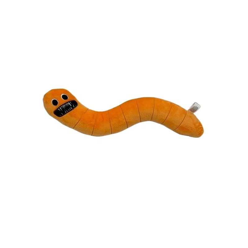 Factory Wholesale Joyville Soft Stuffed Monster Long Worm Plushies Toy Custom Cartoon Super Soft Plush Toys