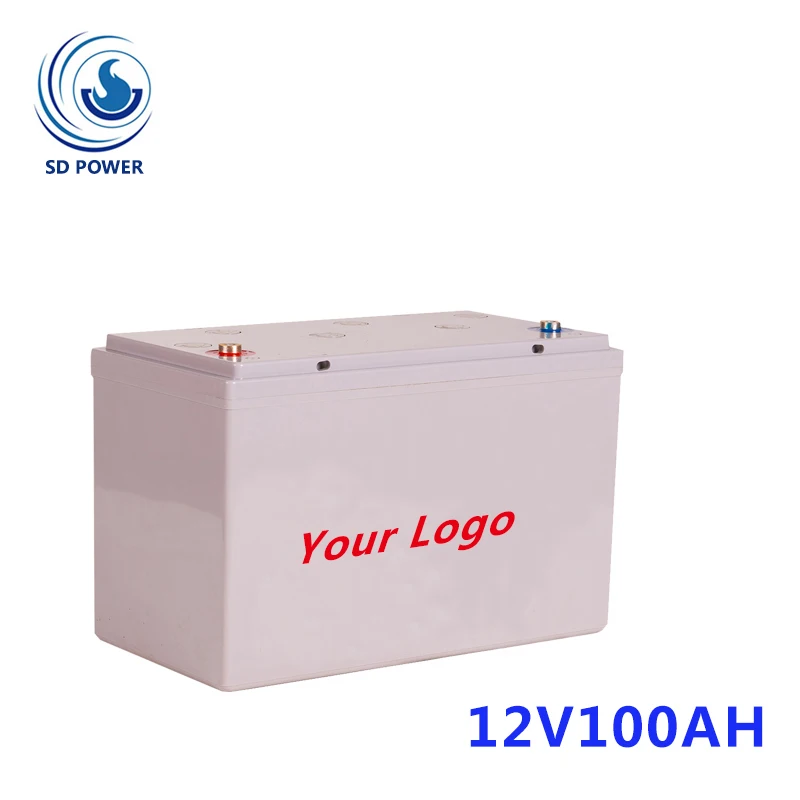 2019 new product nominal voltage 12 volt 12v 100ah lifepo4 lithium iron phosphate battery