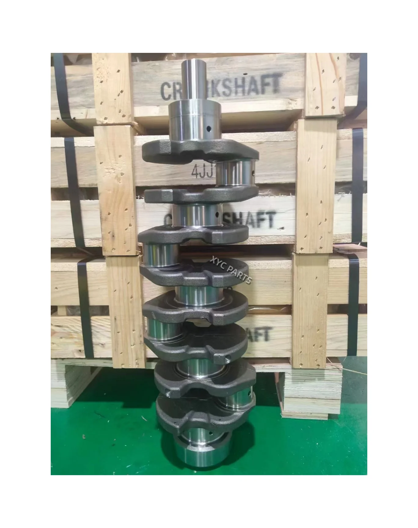 Engine parts 4JJ1 4JJ1-T engine crankshaft 8-97311-632-1 8-97311-632-1-151 forged steel crankshaft for ISUZU